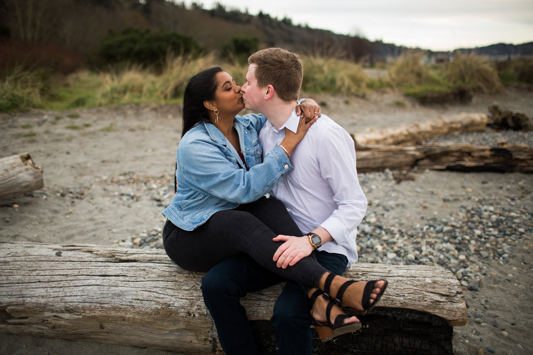 Golden Gardens Engagement Photos